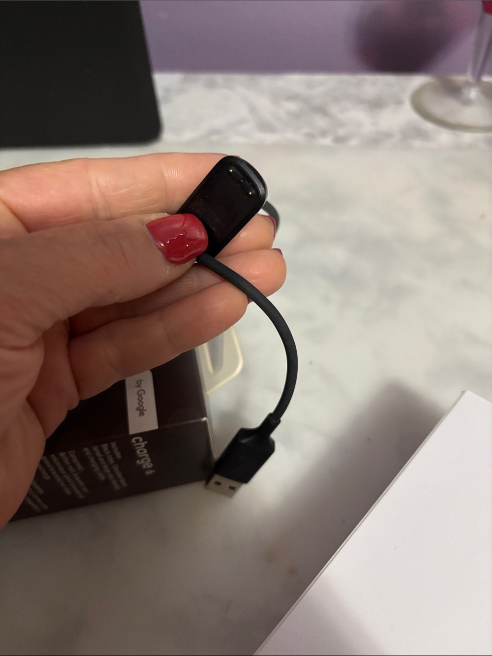 fitbit Black Fitness Tracker with Color Digital Screen - Picture 7 of 9